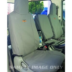 Front Row Tuffseat Canvas Seat & Headrest Covers for Toyota Landcruiser 76-78 Series, Troop Carrier, Bucket/Bench10/1999-Current