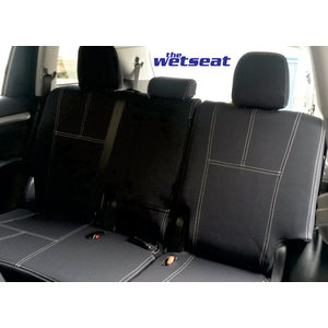 Wetseat Tailored Neoprene Seat Covers for Toyota Hiace 04/2005-08/2012 Black With White Stitching