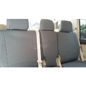Wetseat Tailored Neoprene Seat Covers for Toyota Hiace 04/2005-08/2012 Mid Grey With White Stitching