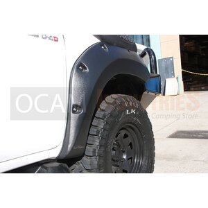 Kut Snake Flares Front Set for Toyota Hilux N80, 07/2020-11/2025, Front Wheels ABS (Code #21-2)