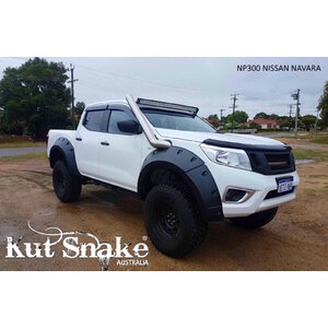 Kut Snake Flares for Nissan Navara NP300, Front Wheels ABS Monster 110mm (Code #19)