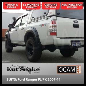 Kut Snake Flares For Ford Ranger PJ PK 2007-2011 ABS Full Set (Code #22)