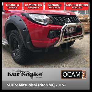 Kut Snake Flares for Mitsubishi Triton MQ 2015-10/2018 Front Wheels ABS (Code #25)