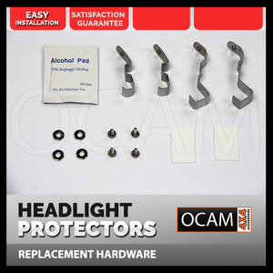 OCAM Replacement Headlight Protector Clips for Mazda BT50 2011-2019