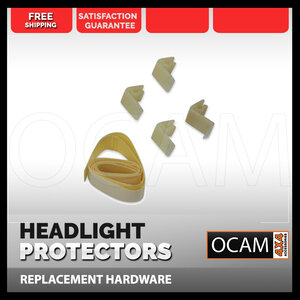 OCAM Replacement Headlight Protect Clips for Ford Ranger 2011-15 PX