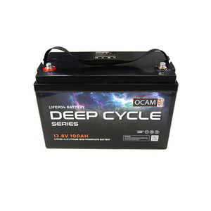 100Ah LiFePo4 Lithium Deep Cycle Battery 12.8V, With BMS - 3 Years Warranty