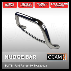 Nudge Bar For Ford Ranger PX PX2 2012-2018 Grille Guard Airbag Compliant