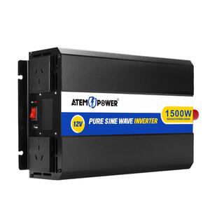 ATEM POWER Power Inverter 12V to 240V 1500W/3000W Pure Sine Wave