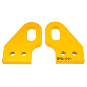 Roadsafe HD Recovery Tow Points For Toyota Prado 120 Series PAIR 4WD Rated