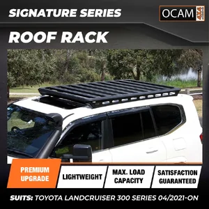 OCAM Signature Platform Roof Rack for Toyota Landcruiser 300 Series 04/2021-On, 1950x1300mm