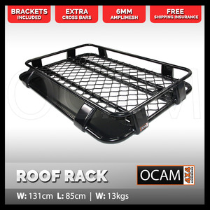 Aluminium Roof Rack for Single Space Extra Cab 850x1314mm Alloy Cage