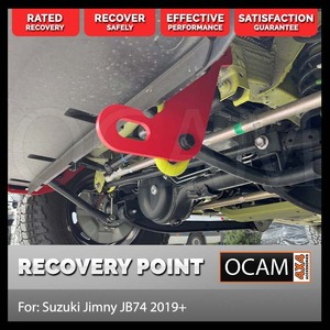 Rated Recovery Point for Suzuki Jimny 2019-Current, JB74, Front Left Passenger Side, Suits Original Bumper