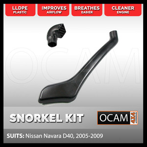 Snorkel Kit for NISSAN NAVARA D40, 2005-2009 Spanish Built 4x4 4wd