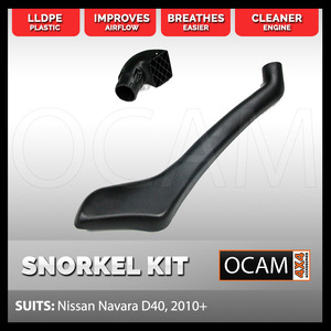 Snorkel Kit for NISSAN NAVARA D40, 2010 Onwards Spanish Built 4x4 4wd