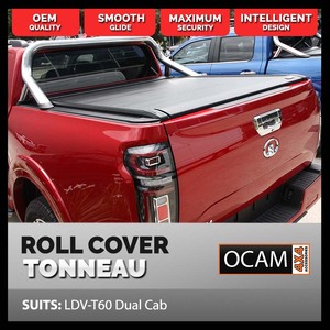 Retractable Tonneau Roll Cover For GWM Cannon 2019+, Electric Roller Shutter
