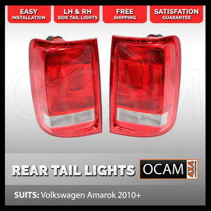 Rear Tail Lights LH and RH Side for Volkswagen Amarok 2010 Onwards