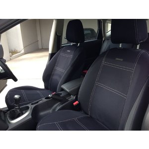 Front Row - Universal Neoprene Seat Covers For Kia Sorento XM 10/2009-03/2015 With Tailored Headrest Covers