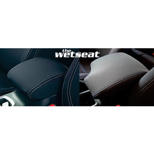 Wetseat Neoprene Tailored Console Cover for Toyota Prado 150 Series 2009-Current, Black With Black Stitching