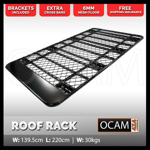 Aluminium Flat Roof Rack For Toyota Landcruiser 75 78 Series Troop Carrier