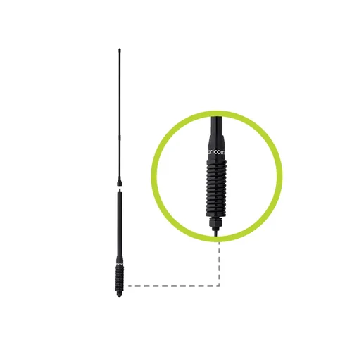 ANU1100 Oricom UHF CB Antenna Combo 6.5dBi & 3.0dBi Dual Antenna Town & Country Pack 1.1M High