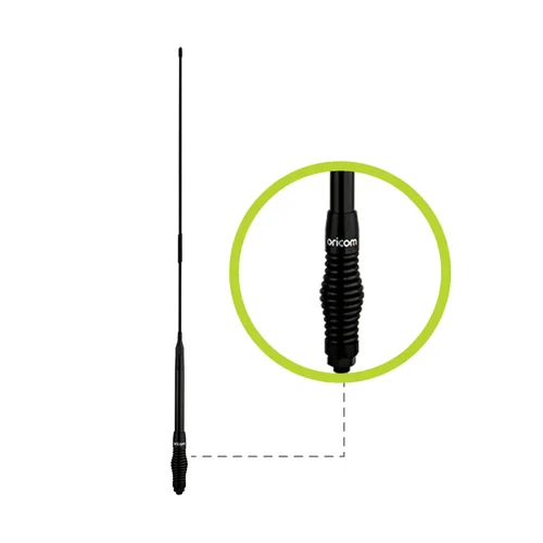 ANU220 Oricom UHF CB Antenna 6.5dBi Black
