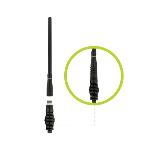 ANU913 Oricom 3dBi Fibreglass UHF CB Antenna with Detachable Fibreglass Whip