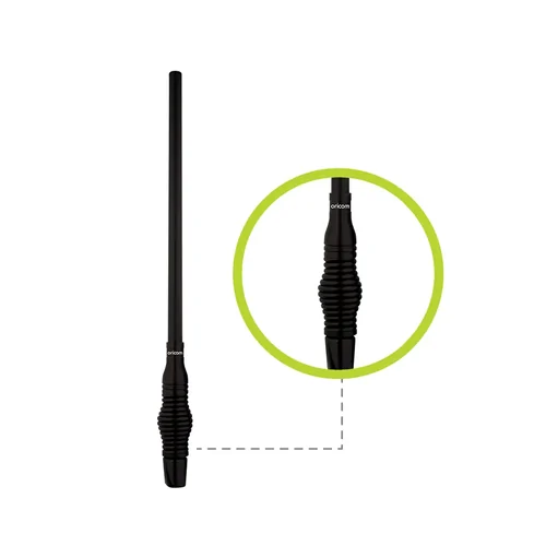 ANU930 Oricom 3dBi Fibreglass UHF CB Antenna with Large Barrel Spring Base