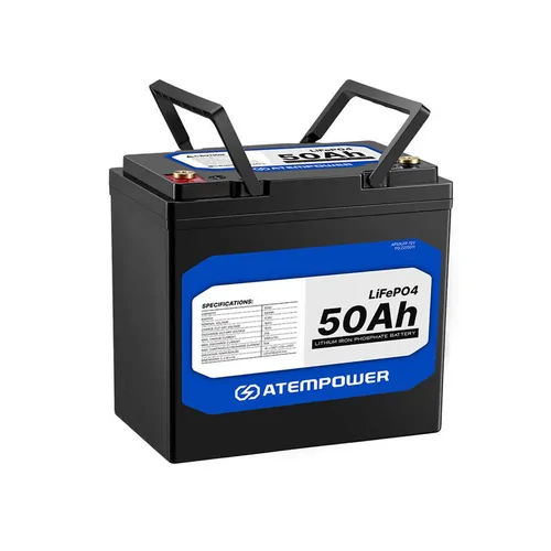 Atempower 50AH 12V LiFePO4 Lithium-Ion Battery AP-LFP-BLK-50