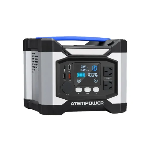 ATEM POWER AP500X 500W 518Wh Portable Power Station Generator Solar Power Charging Battery Backup