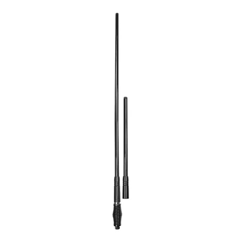 Uniden Black UHF CB 6.6/3dBi Dual Removable Whip Pack 1.2m/72.5cm AT970BKTWIN