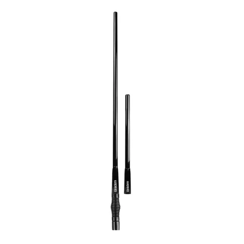 Uniden Heavy Duty Fibreglass Dual Removable Whip Pack Black 6.6/3DB ATX970-TWIN