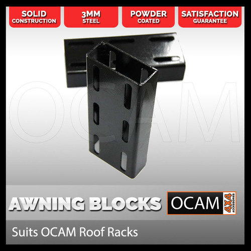 Awning Mounting Blocks (2 pcs) suits OCAM Roof Racks