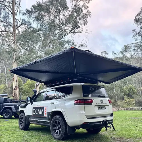 OCAM Luna 270-X Hardshell Premium Freestanding Awning, 2.5m, Driver Side (Right), 270 Degree