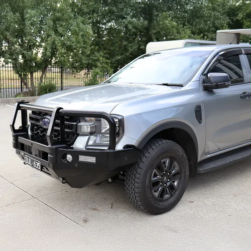 OCAM Deluxe Steel Bull Bar for Ford Ranger Next-Gen 07/2022+ & OCAM 9.5KLBS Winch