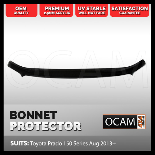 Bonnet Protector for Toyota Landcruiser Prado 150 Series Aug 2013 - 2017