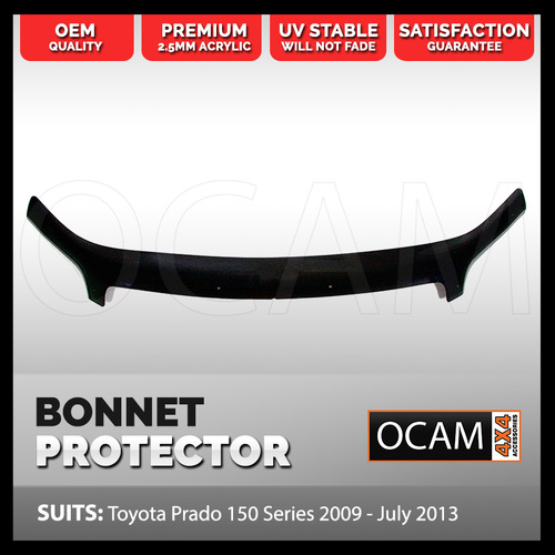 Bonnet Protector for Toyota Landcruiser Prado 150 Series 2009 - July 2013