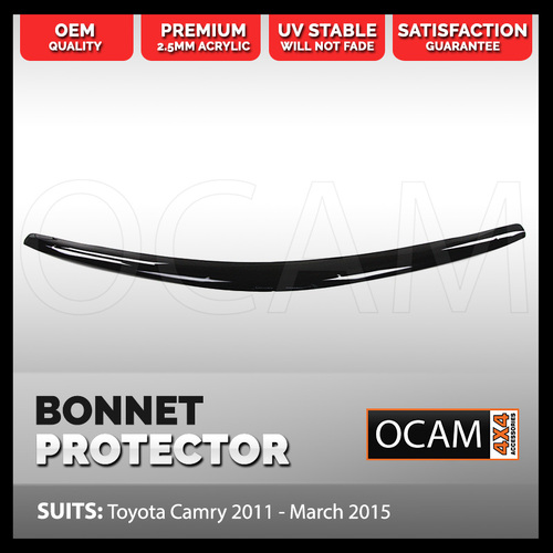 Bonnet Protector for Toyota Camry Oct 2011 - March 2015 Tinted Guard