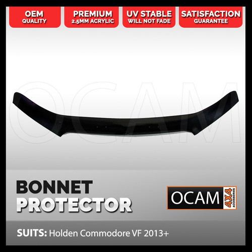 Bonnet Protector For Holden VF Commodore 2013 - 2017 Tinted Guard