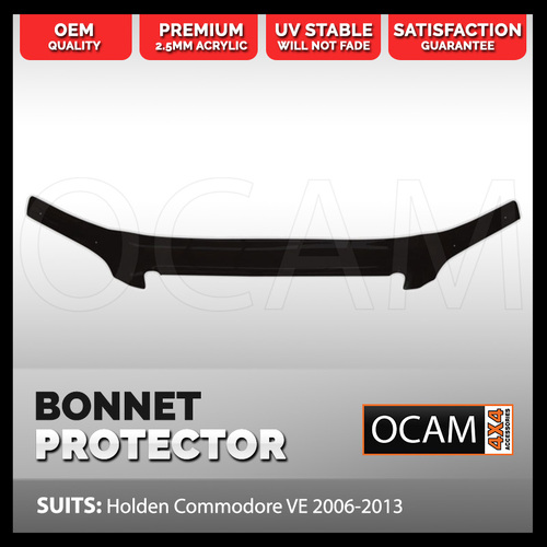 Bonnet Protector For Holden VE Commodore 2006-13 Tinted Guard
