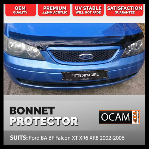 Bonnet Protector for Ford BA BF Falcon XT XR6 XR8 Futura Fairlane Fairmont LTD