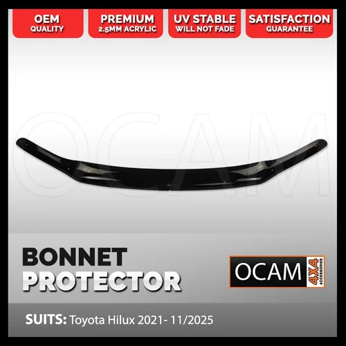 Bonnet Protector For Toyota Hilux 2021- 11/2025