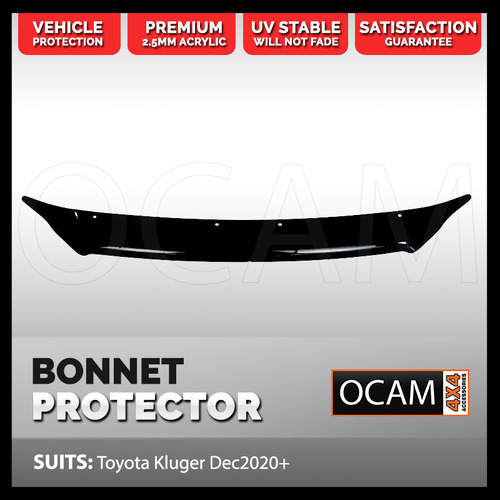 Bonnet Protector for Toyota Kluger 12/2020-Current Tinted Guard