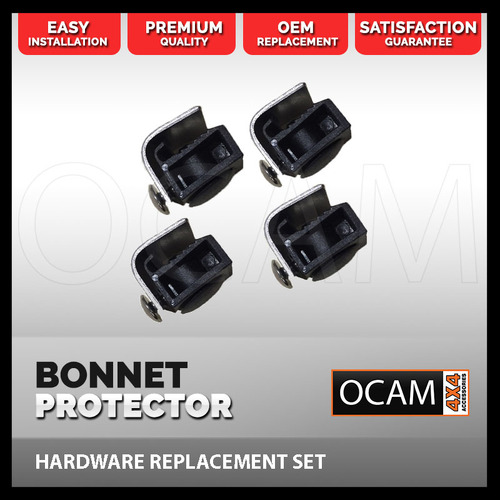 Replacement Bonnet Protector Clips for LDV-T60, 2017-21, Fitting Kit