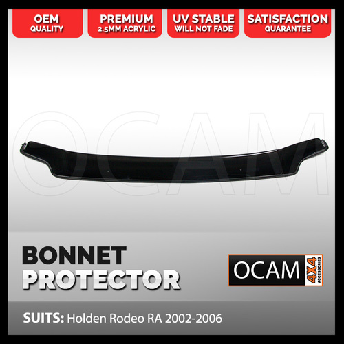 Bonnet Protector For Holden Rodeo RA 2003-2006 Tinted Guard