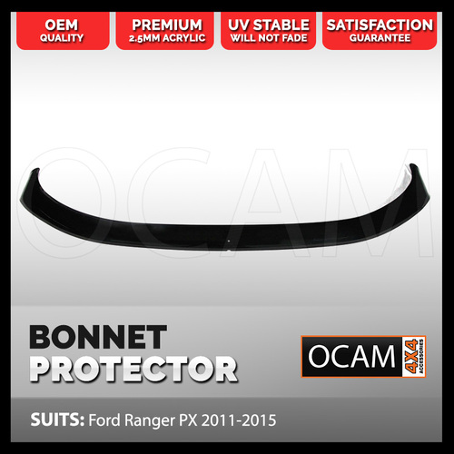 Bonnet Protector for Ford Ranger PX 2011-2015 Tinted Guard