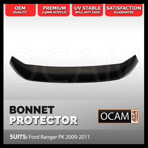 Bonnet Protector for Ford Ranger PK 2009-2011 Tinted Guard