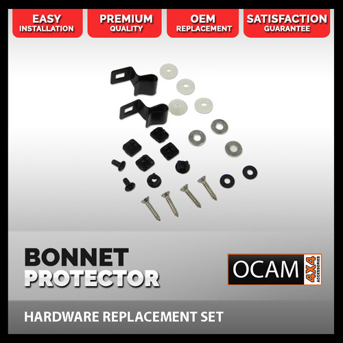 Replacement Bonnet Protector Clips for Mitsubishi Triton MQ 05/2015-11/2018