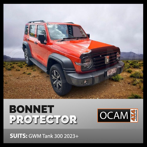 Bonnet Protector For GWM Tank 300, 2023-Current