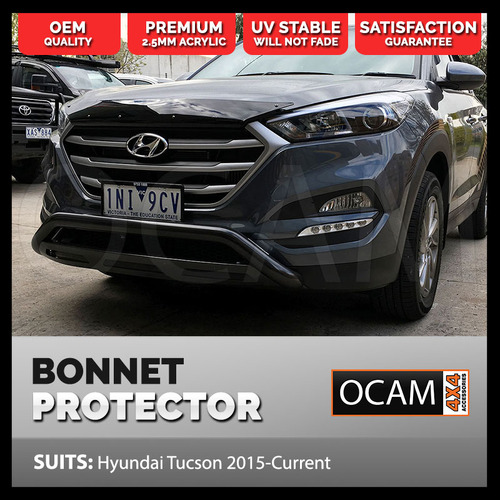 Bonnet Protector for Hyundai Tucson 2015-2020 Tinted