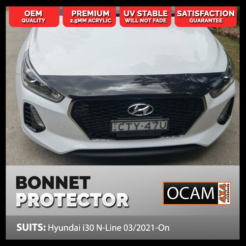 Bonnet Protector For Hyundai i30 N-Line 03/2021-On Guard